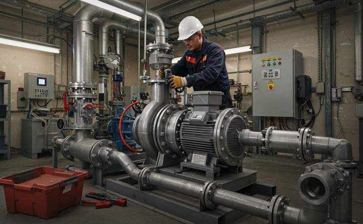 Maintenance de pompes Victoriaville